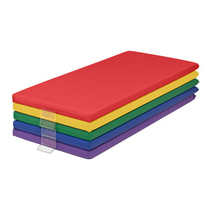 Colorful Nap Mats, 5-Piece