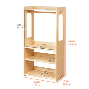 Dress-Up & Go Clothing Rack