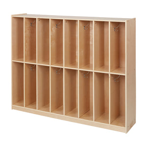 16-Section Coat Locker