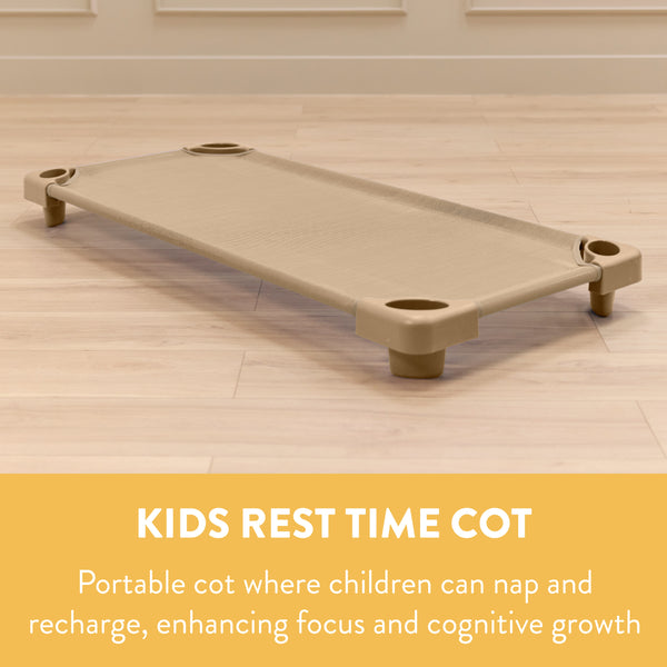 Sleepline Stackable Cot, RTA, 6-Pack