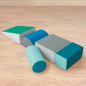 Step, Crawl and Slide Playset, 5-Piece