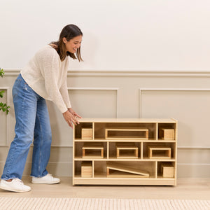 Mobile Block Storage Cabinet