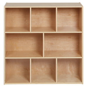 Sleekline 8-Compartment Storage Cabinet, Achiever