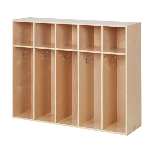 Sleekline 5-Section Toddler-Sized Coat Locker