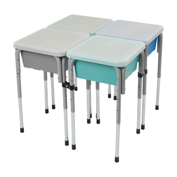 Quad Sensory Tables with Lids