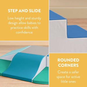 Little Haven Step & Slide Wall Climber, 6-Piece