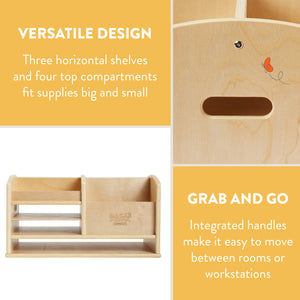 DeskCaddy Tabletop Storage Center