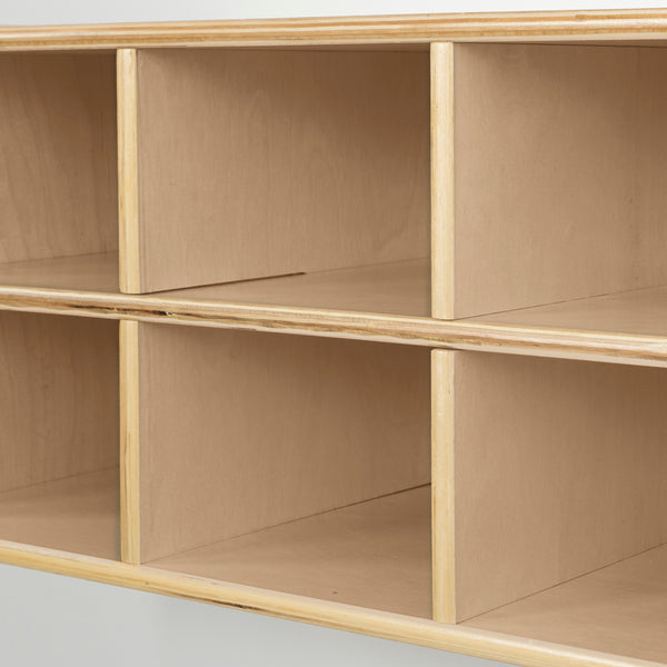 10-Section Wall Mount Coat Locker