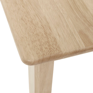 Kids Rectangular Wood Table and 12in Chair Set, 24in x 36in, 3-Piece