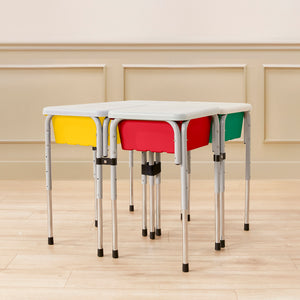 Adjustable Quad Sensory Tables with Lids