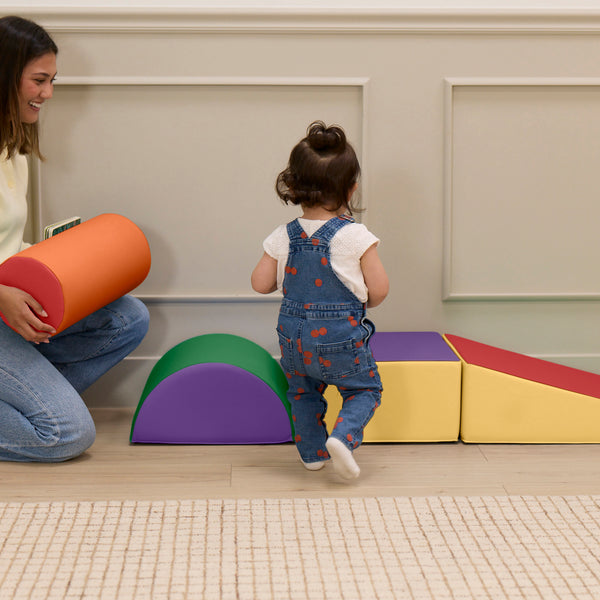 Step, Crawl and Slide Playset, 5-Piece