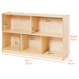 5-Compartment Mobile Storage Cabinet, Builder