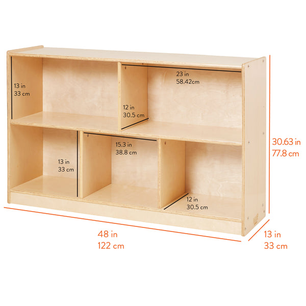 5-Compartment Mobile Storage Cabinet, Builder