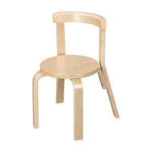 Bentwood Kids Table and Chairs Set, 5-Piece