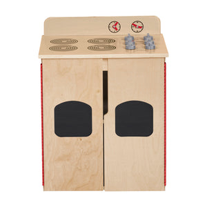 Chef's Station Kids Wooden Pretend Kitchen Stove