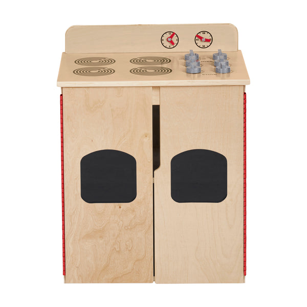 Chef's Station Kids Wooden Pretend Kitchen Stove