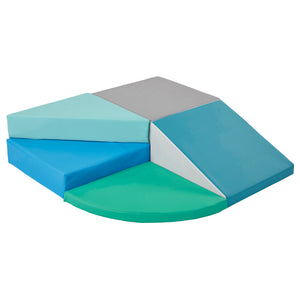 Little Haven Twist Step & Slide Corner Climber, 5-Piece