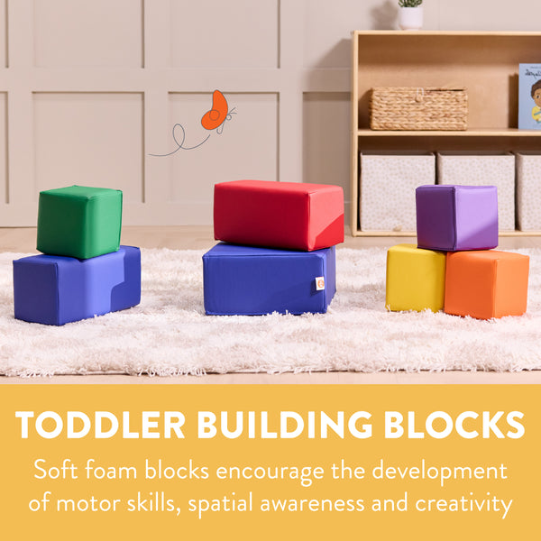 Toddler Building Blocks, 7-Piece