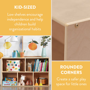 Sleekline 5-Compartment Storage Cabinet, Starter