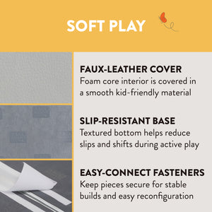 All-Around Step 'n' Slide Tunnel, 9-Piece