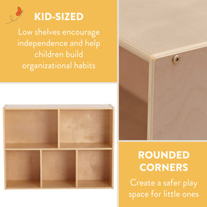 Sleekline 5-Compartment Storage Cabinet, Builder