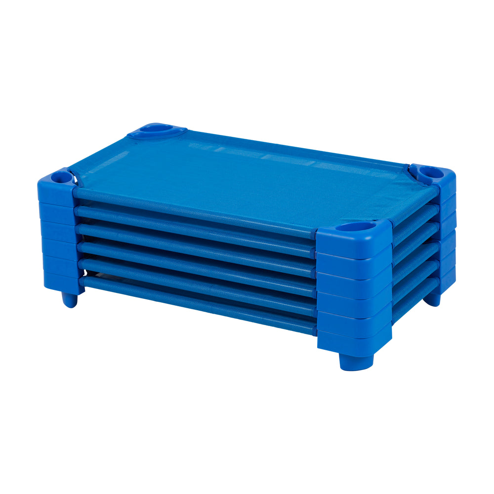 Sleepline Stackable Toddler Cot, RTA, 6-Pack