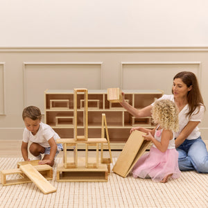 9-Compartment Mobile Block Storage Cabinet, Achiever