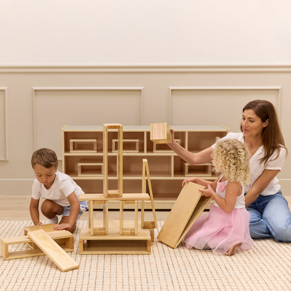 9-Compartment Mobile Block Storage Cabinet, Achiever