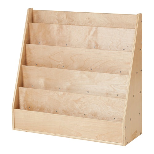 Sleekline 5-Tier Double-Sided Book Display with Storage