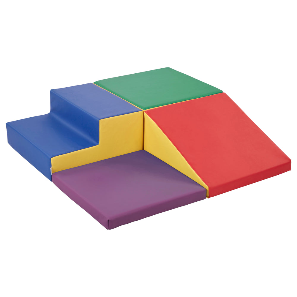 Little Haven Step & Slide Corner Climber, 4-Piece