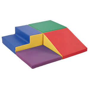 Little Haven Step & Slide Corner Climber, 4-Piece