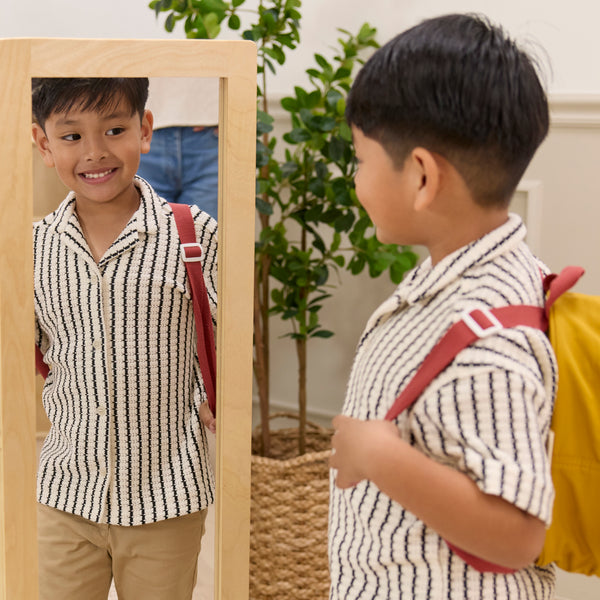 Two-Sided Bi-Directional Baby Mirror