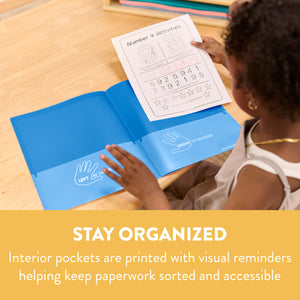 Stay Connect Classroom Folders, 36-Piece
