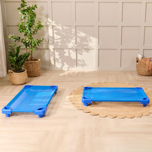 Sleepline Stackable Toddler Cots, Ready-to-Assemble, 6-Pack