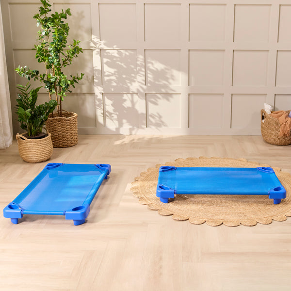 Sleepline Stackable Toddler Cots, Ready-to-Assemble, 6-Pack